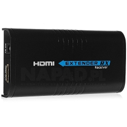 Extender Dodatkowy odbiornik HDMI na IP multicast (RX)