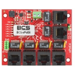 Switch 6-portowy PoE BCS-xPoE6