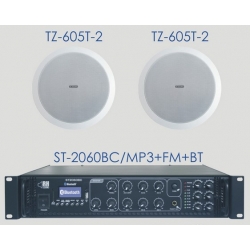 Zestaw ST-2060BC/MP3+FM+BT + 2x TZ-605T-2