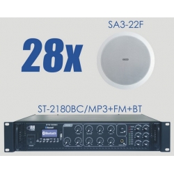 ST-2180BC/MP3+FM+BT + 28x SA3-22F