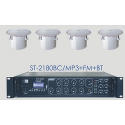 ST-2180BC/MP3+FM+BT + 4x TZ-801THS