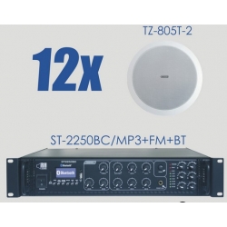 ST-2250BC/MP3+FM+BT + 12x TZ-805T-2