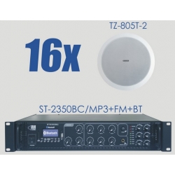 ST-2350BC/MP3+FM+BT + 16x TZ-805T-2