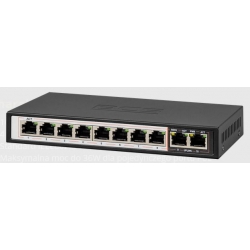 Switch 10-portowy PoE(8) BCS-B-SP08G02G